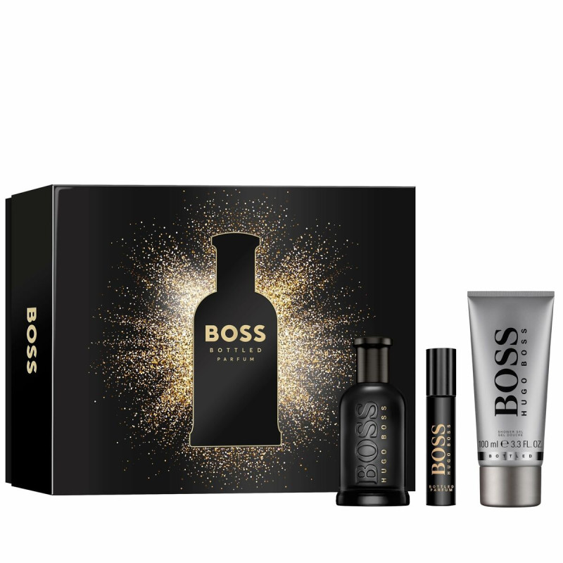 Cofanetto Profumo Uomo Hugo Boss Boss Bottled Parfum 3 Pezzi