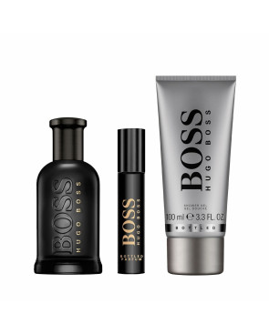 Cofanetto Profumo Uomo Hugo Boss Boss Bottled Parfum 3 Pezzi