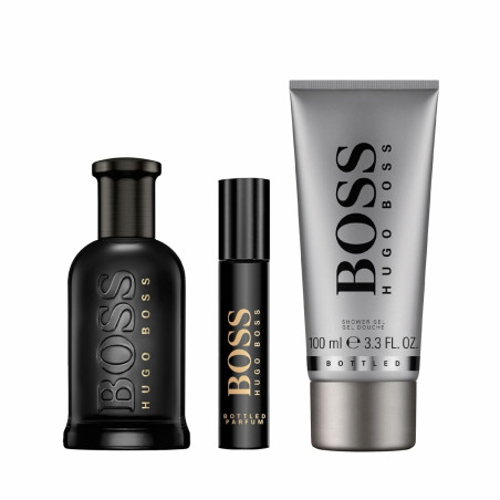 Cofanetto Profumo Uomo Hugo Boss Boss Bottled Parfum 3 Pezzi