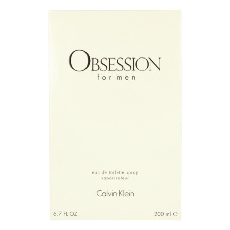 Profumo Uomo Calvin Klein EDT 200 ml Obsession For Men