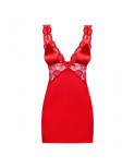 Sottoveste & Tanga Secred L/XL Obsessive Secred chemise Rosso