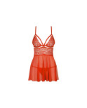 Baby-doll Obsessive 838-BAB-3 Rosso L/XL