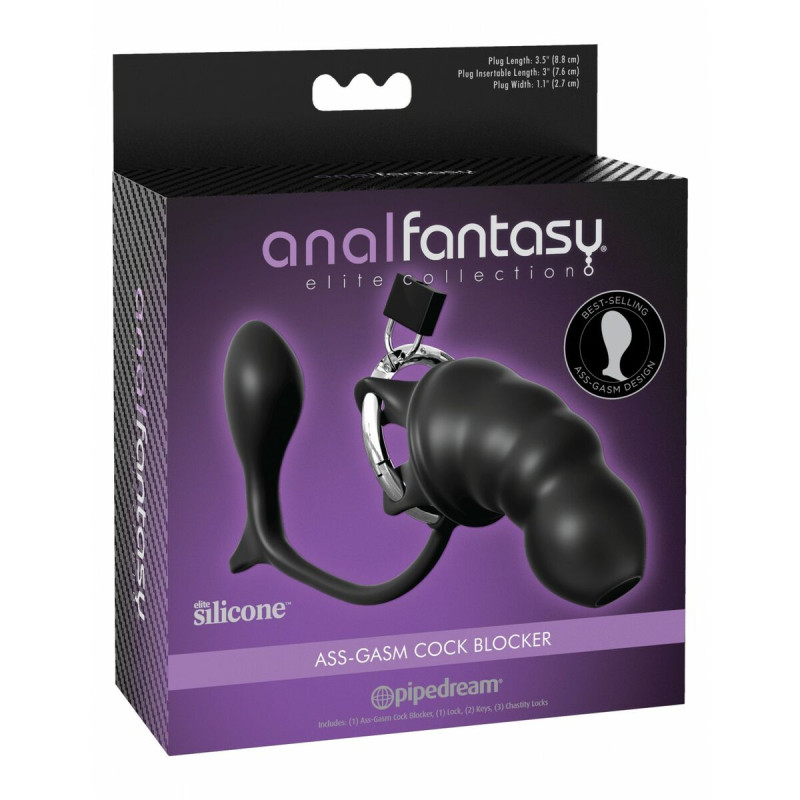 Anelli Fallici Pipedream Anal Fantasy Elite Nero