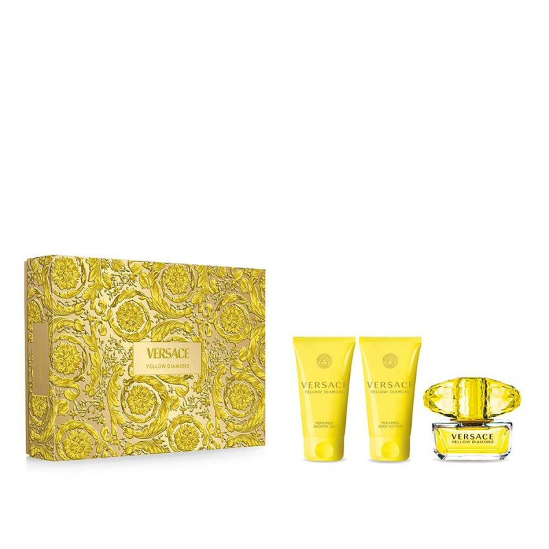 Cofanetto Profumo Donna Versace Yellow Diamond 3 Pezzi