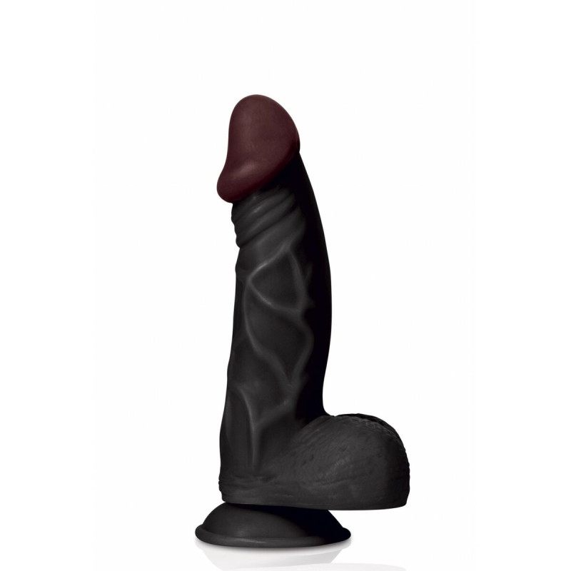 Dildo Realistico Captain Red TPE Nero 23 cm