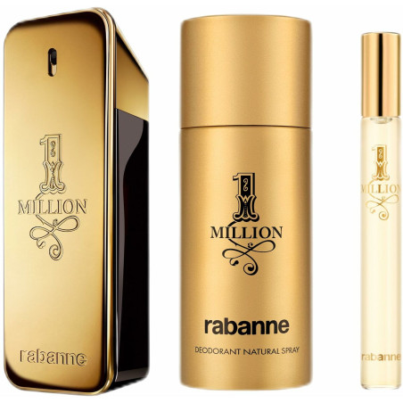 Cofanetto Profumo Uomo Paco Rabanne 1 Million 3 Pezzi