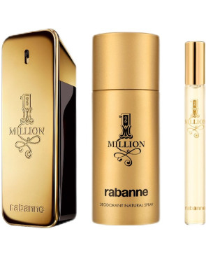 Cofanetto Profumo Uomo Paco Rabanne 1 Million 3 Pezzi