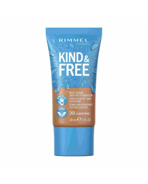 Base Cremosa per il Trucco Rimmel London Kind & Free 210-golden beige (30 ml)