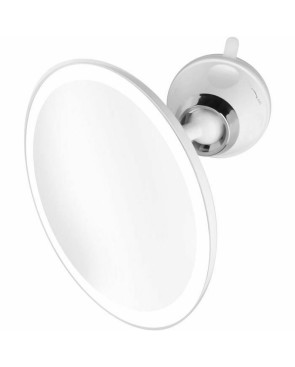 Specchio con Lente d'Ingrandimento LED con Braccio Flessibile e Ventosa Medisana CM 850 Bianco