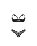 Set di Lingerie Obsessive Nero XS/S