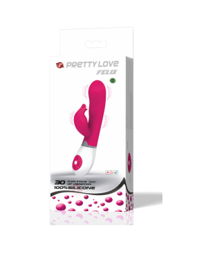 PRETTY LOVE - FLIRTATION VIBRATORE CON STIMOLATORE FELIX