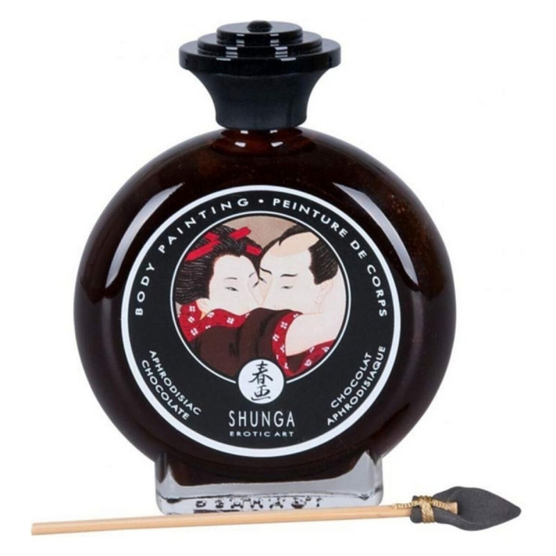 Colori per il Corpo Shunga 6500_13482 Cioccolato (100 ml) (100 ml)