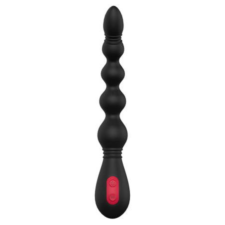 Vibratore Anale Cassini Nero Dream Toys Essentials Flexi Nero