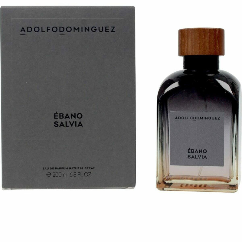 Profumo Uomo Adolfo Dominguez EDP EDP 200 ml Ébano Salvia