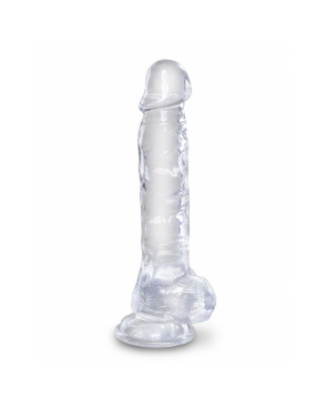 Dildo Realistico Pipedream King Cock Clear