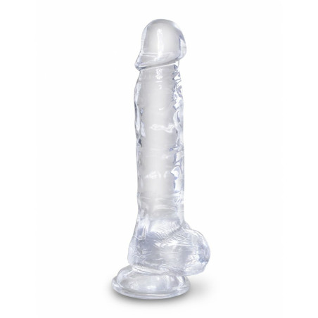 Dildo Realistico Pipedream King Cock Clear