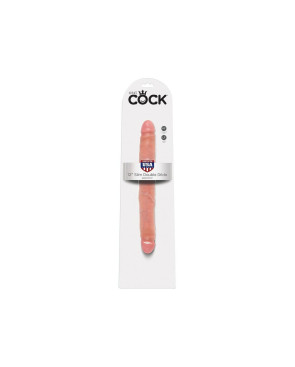 Cock 12 Inch Slim a Doppia Testa Carne Pipedream King Cock