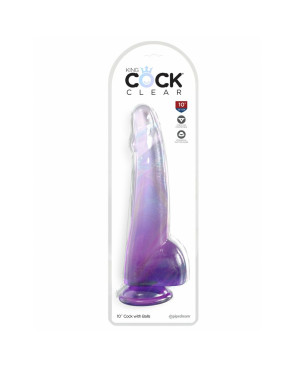 Dildo Pipedream King Cock Clear TPE