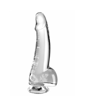 Dildo Pipedream King Cock Clear TPE