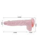 BAILE - DILDO REALISTICO SUPER ROTA DONG 20.5 CM