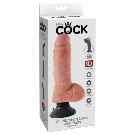 Dildo Realistico Pipedream King Cock ABS