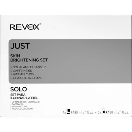 Set Cosmetica Unisex Revox B77 Just Skin Brightening 4 Pezzi