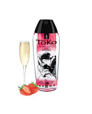 Lubrificante alla Fragola e Champagne Toko Shunga 8407400 (165 ml) 165 ml