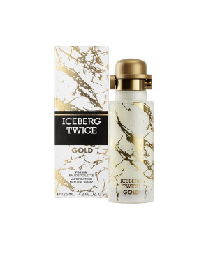 Profumo Uomo Iceberg EDT Twice Gold 125 ml