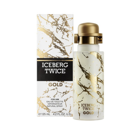 Profumo Uomo Iceberg EDT Twice Gold 125 ml