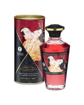 Olio alla Fragola Hot Shunga SHU127-SPARKLING STRAWBERRY WINE Fragola 100 ml