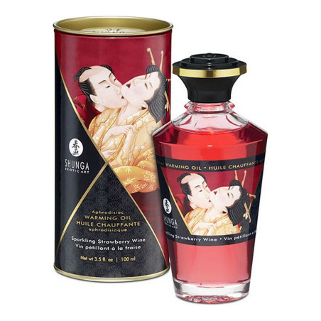 Olio alla Fragola Hot Shunga SHU127-SPARKLING STRAWBERRY WINE Fragola 100 ml