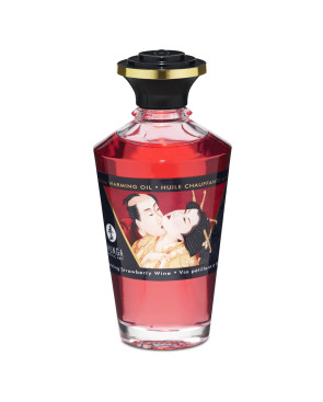 Olio alla Fragola Hot Shunga SHU127-SPARKLING STRAWBERRY WINE Fragola 100 ml