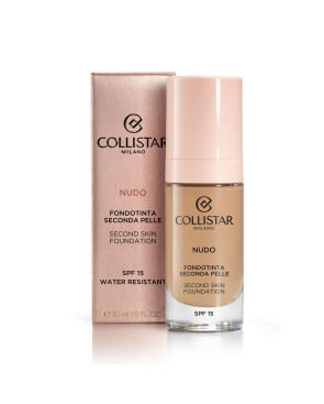 Fondotinta Liquido Collistar NUDO Nº 3N Naturale Spf 15 30 ml