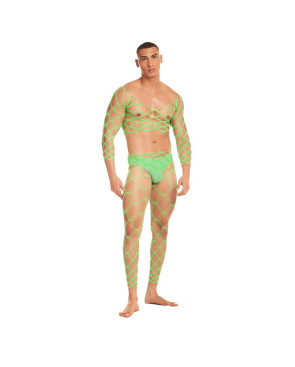 Set di Lingerie Rainbow Party Verde (L/XL)