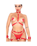 Set di Lingerie Kinky Diva Rosso