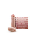 Dildo Realistico Blush Dr Skin PVC Ø 4,4 cm (12,7 cm)