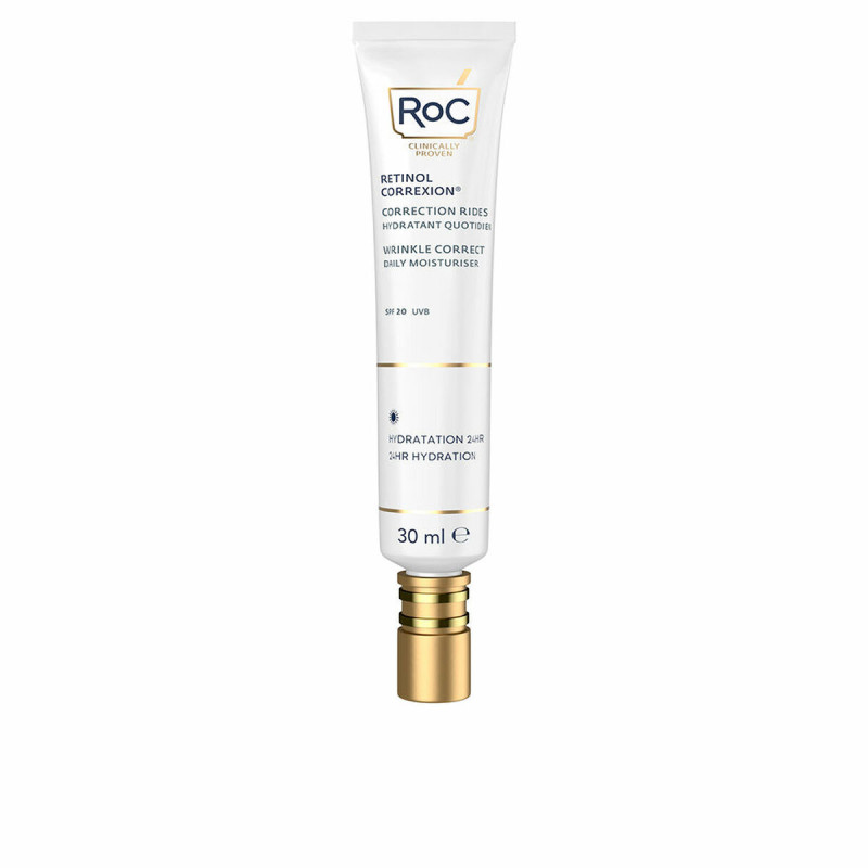 Crema Antirughe Roc Wrinkle Correct Spf 30 Vitamina E Retinolo 30 ml