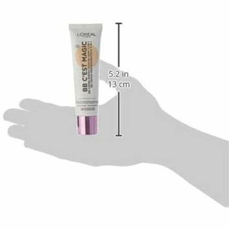 Crema Idratante con Colore 02 Light L'Oreal Make Up Magic Bb Chiaro Spf 10 30 ml