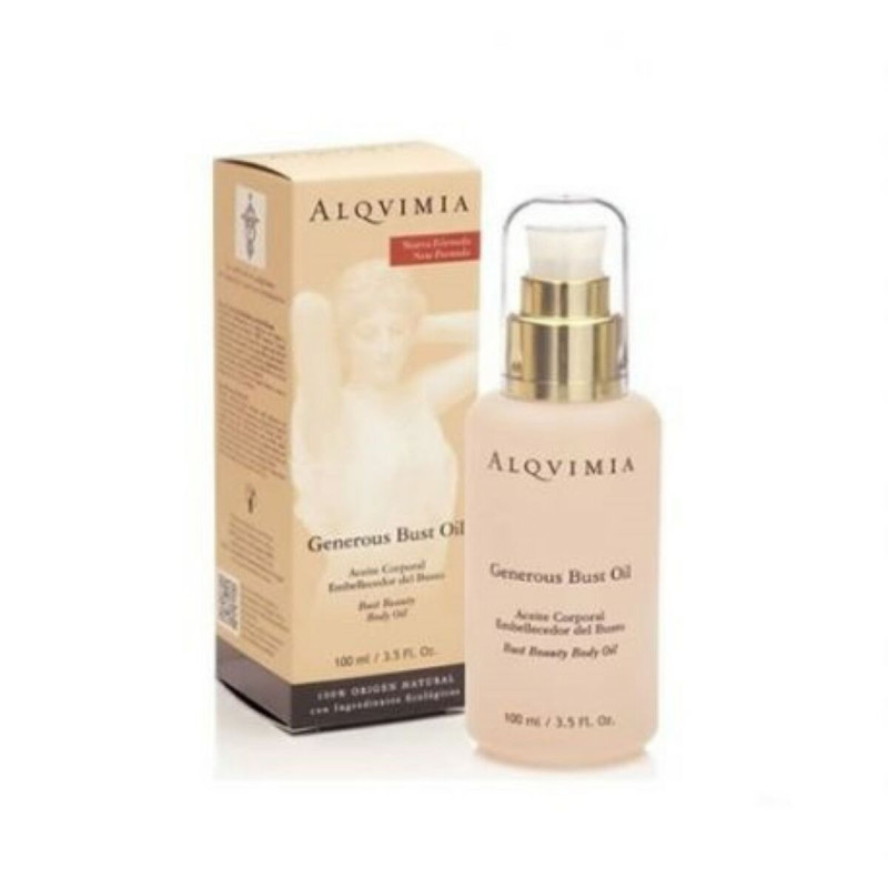 Rassodante Collo e Décolleté Generous Bust Oil Alqvimia 100 ml