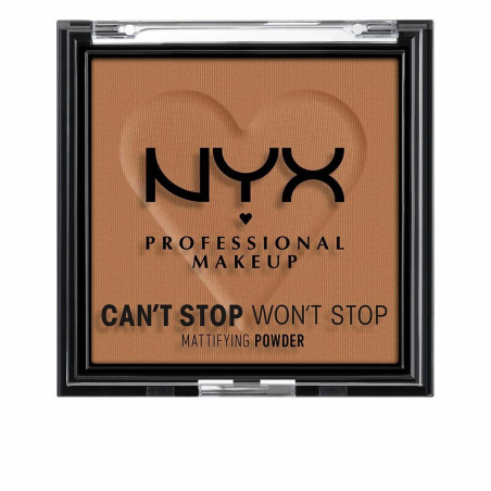 Polveri Compatte NYX Can't Stop Won't Stop Mocha (6 g)