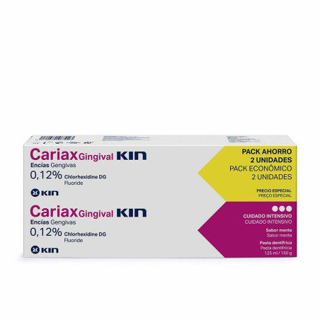 Dentifricio Kin Cariax Gingival (2 Pezzi) (2 x 125 ml)