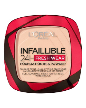 Base per il Trucco in Polvere Infallible 24h Fresh Wear L'Oreal Make Up AA187501 (9 g)