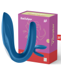 SATISFYER - PARTNER TOY WHALE VIBRATOR STIMOLANTE ENTRAMBI I PARTNER EDIZIONE 2020