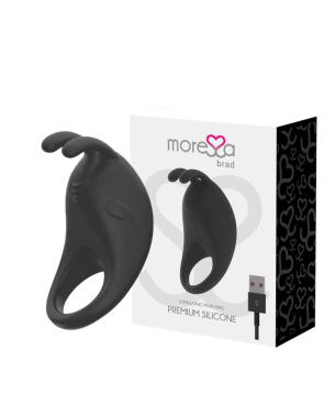 MORESSA - BRAD PREMIUM SILICONE RICARICABILE NERO