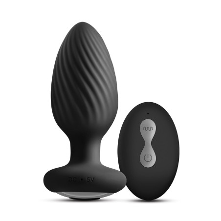 Butt Plug Vibrante NS Novelties Alpine 2.0 Nero