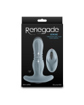 Butt Plug Vibrante NS Novelties Gemini Grigio