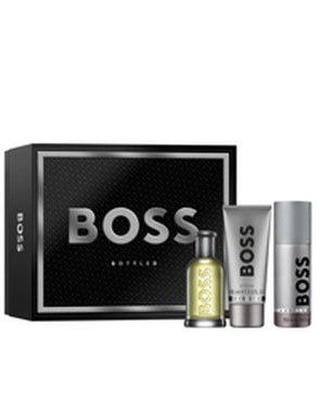 Cofanetto Profumo Uomo Hugo Boss BOTTLED EDT 3 Pezzi