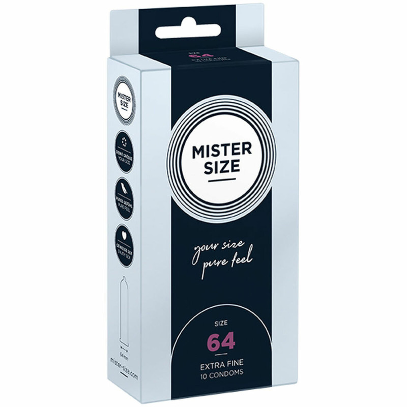 Preservativi Mister Size Ø 6,4 cm (10 pcs)