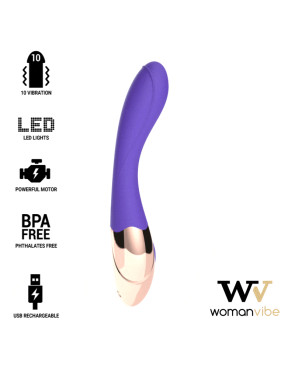 WOMANVIBE - VIBRATORE RICARICABILE SUNNY SILICONE