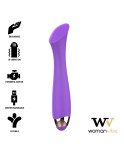 WOMANVIBE - VIBRATORE RICARICABILE IN SILICONE PUNTO "K" MANDY